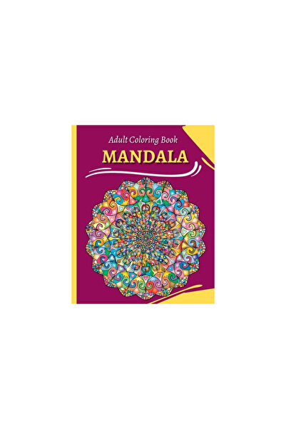 Blurb Inc MANDALA Adult Coloring Book: 30 coloring mandalas to relieve stress...