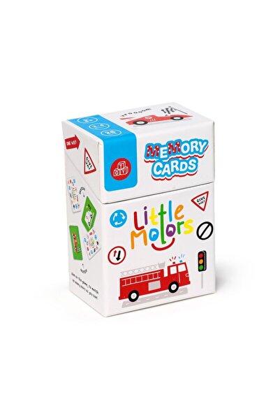Puckator Εκπαιδευτικό παιχνίδι, κάρτες μνήμης για παιδιά, Little Motors, 26 τ...