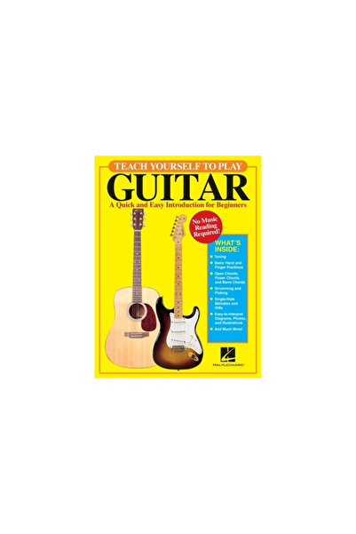 Hal Leonard Publishing Corporation Teach Yourself to Play Guitar