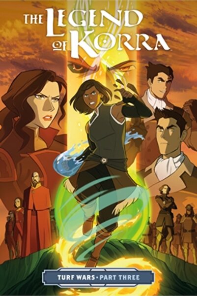 Dark Horse Comics The Legend of Korra: Turf Wars Part Three