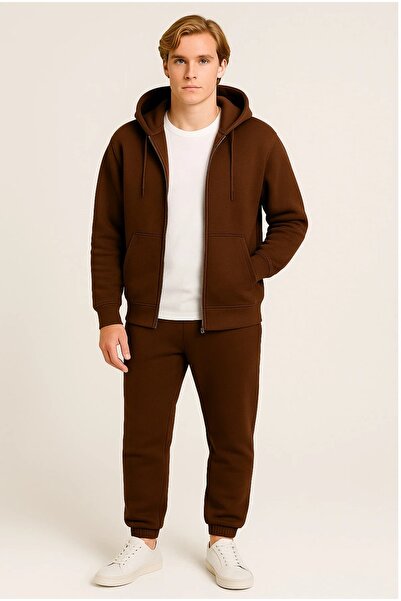 BRLKN Férfi kapucnis dzseki tréningruha szett