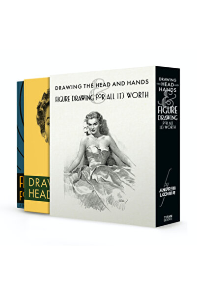 Titan Books Drawing the Head and Hands & Figure Drawing (Box Set)