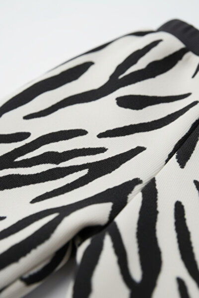 Magu Erkek Çocuk Pamuklu Milo Zebra Desenli Eşofman Takımı