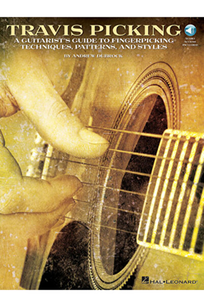 Hal Leonard Pub Co Travis Picking: A Guitarist's Guide to Fingerpicking Techn...