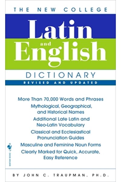 Bantam Books The Bantam New College Latin & English Dictionary