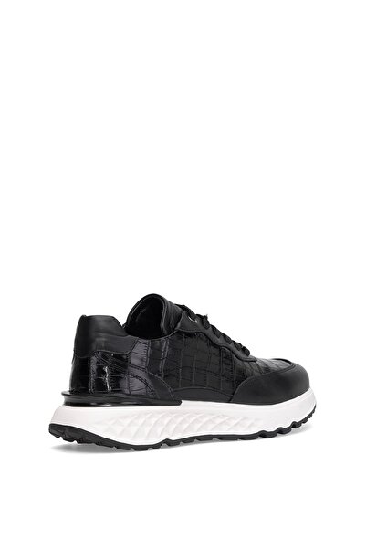 MARCOMEN 152-22291 Ανδρικά παπούτσια casual από γνήσιο δέρμα μαύρο