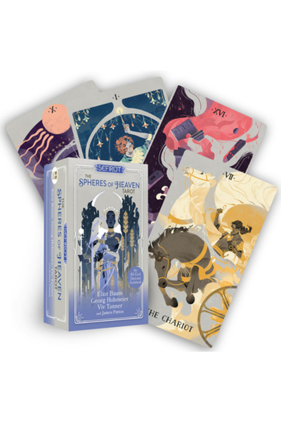 Hay House Sefirot - The Spheres of Heaven Tarot: An 80-Card Deck & Guidebook Inspired by Marseille Tarot, Kabb