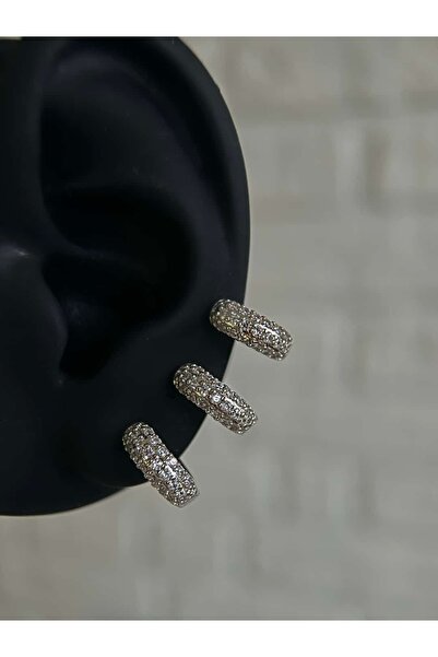 h&b design jewel Çelik Silver Halka Piercing