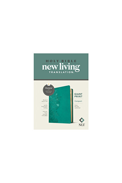 Tyndale House Publ NLT Compact Giant Print Bible, Filament Enabled Edition (R...