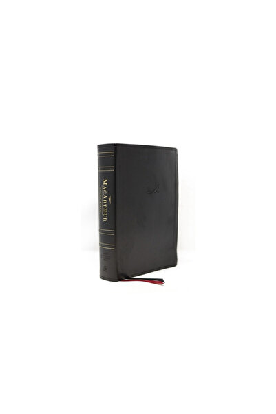Thomas Nelson Pub Nasb, MacArthur Study Bible, 2nd Edition, Leathersoft, Black, Thumb Indexed, Comfort Print: Unleashi