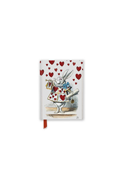 Flame Tree Pub Alice in Wonderland: White Rabbit (Foiled Journal)