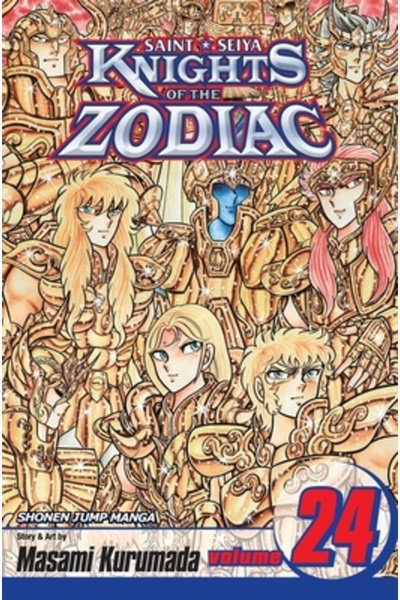 Viz LLC Knights of the Zodiac (Saint Seiya), Volume 24 [With Bonus Sticker]