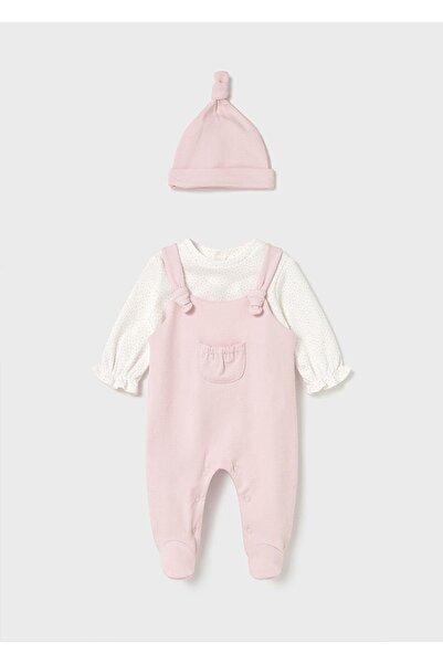 MAYORAL Kışlık Kız Bebek Bady Tulum - Pembe