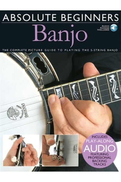 Amsco Music Banjo: The Complete Picture Guide to Playing the 5-String Banjo [With Play-Along CD and Pull-Out Cha