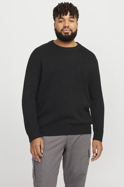 Jack & Jones Plus Size Crew Neck Sweater - Eaton