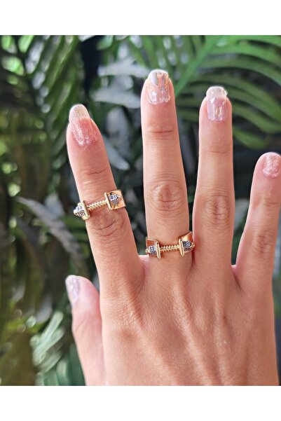 mibrillo Brand Equivalent New Season Ring with Zircon Stone Vip Series