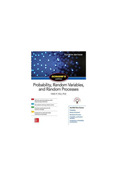 Mcgraw Hill Book Co Schița lui Schaum despre probabilitate, variabile aleatoare și procese aleatoare, ediția a patra