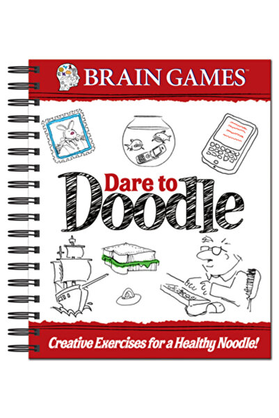Oxford Univ Pr Brain Games Dare to Doodle Adult