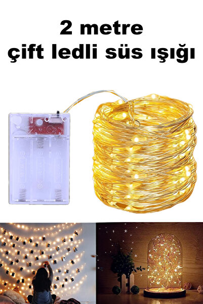 Kelira Yılbaşı Şerit Led Çam Ağacı Ledi Yılbaşı Süsü Çam Ağacı Süsleme Pilli ...