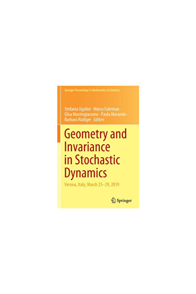 Springer Nature Geometry and Invariance in Stochastic Dynamics: Verona, Italy, March 25-29, 2019