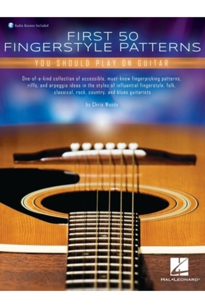 Hal Leonard Pub Co Primele 50 de modele Fingerstyle pe care ar trebui să le c...