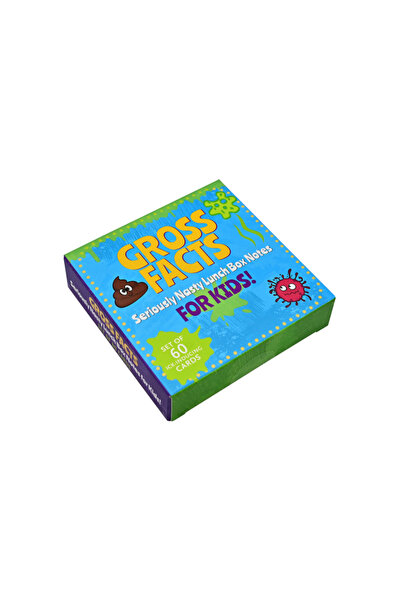 Peter Pauper Gross Facts Noteworthy Card Deck: Seriously Nasty Lunch Box Note...