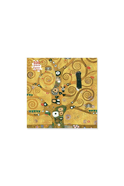 Flame Tree Pub Adult Jigsaw Puzzle Gustav Klimt: Fulfilment (500 Pieces): 500-Piece Jigsaw Puzzles