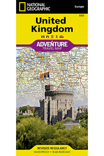 Kessinger Pub Llc Hartă de călătorie de aventură din Regatul Unit