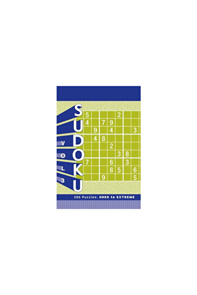 Chronicle Books Sudoku, Volumul 3: 200 de puzzle-uri: De la dificil la extrem