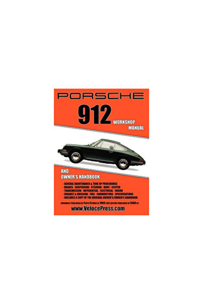 Valueguide Manual de atelier Porsche 912 1965-1968