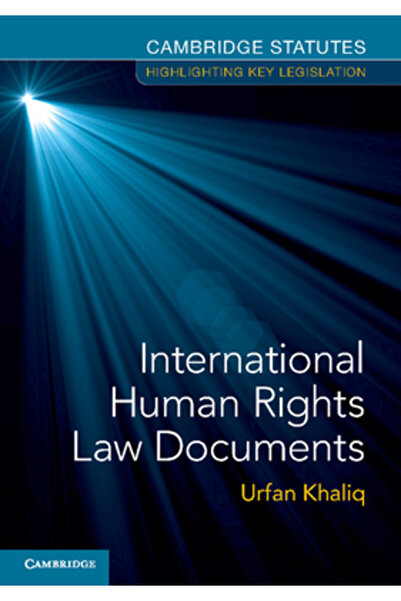 Cambridge Univ Pr Documente de drept internațional privind drepturile omului
