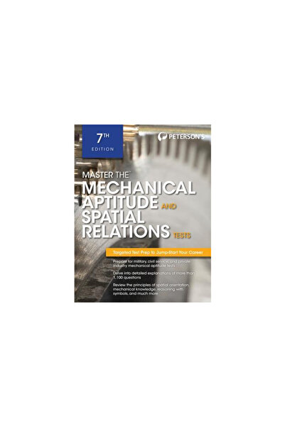 Peterson'S Nelnet Co Stăpânește testul de aptitudini mecanice și relații spațiale