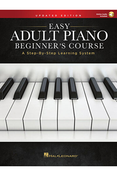 Hal Leonard Pub Co Easy Adult Piano Beginner's Course - Updated Edition: A St...