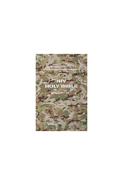 Zondervan Biblia Sfântă, NIV, Compact, Paperback, Camuflaj Militar, Imprimare...