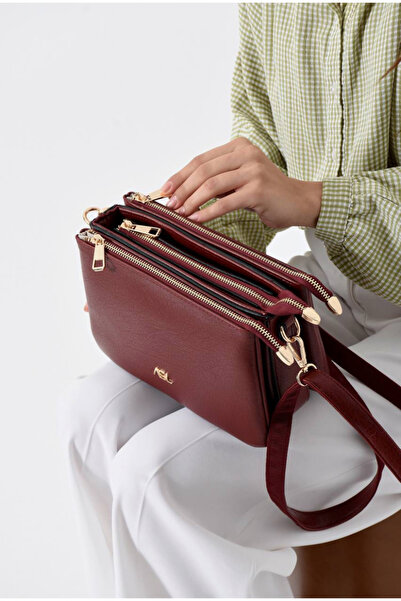 Senna Collection Multi-Eyed Soft Fabric Stylish Crossbody Bag