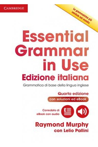 John Wiley & Sons Inc Essential Grammar in Use Book with Answers and Interactive eBook Italian Edition