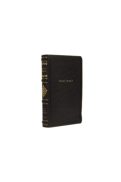 Thomas Nelson Pub Kjv, Sovereign Collection Bible, Personal Size, Leathersoft, Black, Thumb Indexed, Red Letter Editio