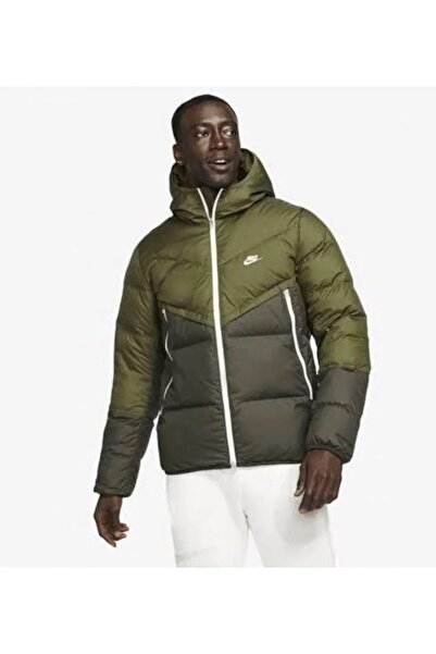 Nike -kapusonlu-yesil-kalin-sisme-erkek-mont Dv5121-326