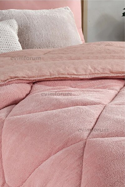 cs ilkim Vie En Cotton Single Luxury Powder Welsoft Quilt Double-Sided 155X215
