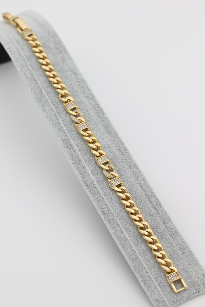 XUPING JEWELRY Stil Incisi/Xupıng Jewelry 14 Ayar Altın Kaplama Baget Zirkon ...