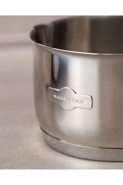 Madame Coco Nova Milk Jug - Steel - 12 cm