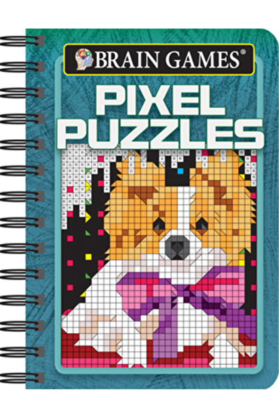 Pubn Intl Mini Brain Games Pixel Puzzles