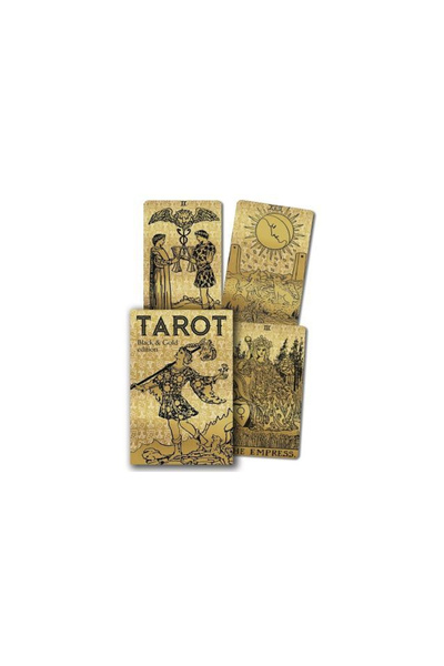 Llewellyn Pub Tarot Black & Gold Edition