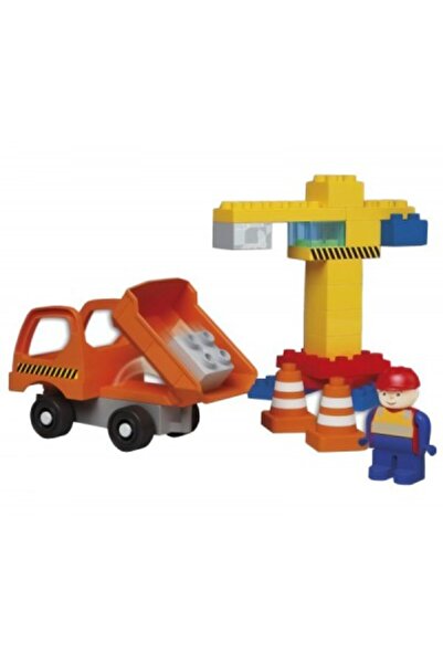 Unico Construction Set Man at Work 23 Pieces