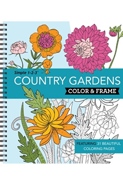 Pubn Intl Color and Frame Country Gardens