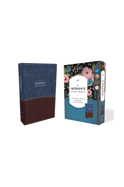 Nelsonword Pub Group NIV, the Woman's Study Bible, Imitation Leather, Blue/Br...