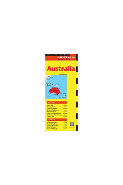 Periplus Ed Australia Travel Map