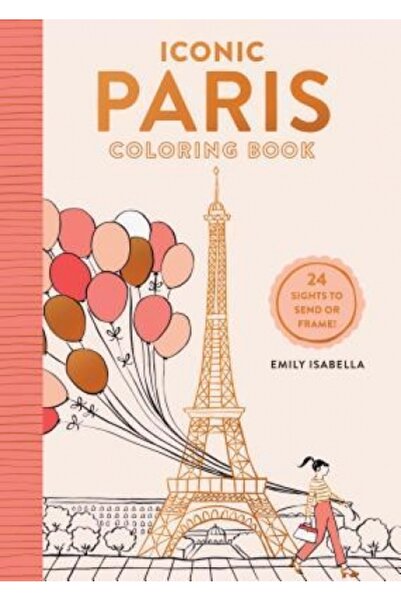 Elsevier Science & Technology Carte de colorat emblematică din Paris: 24 de o...