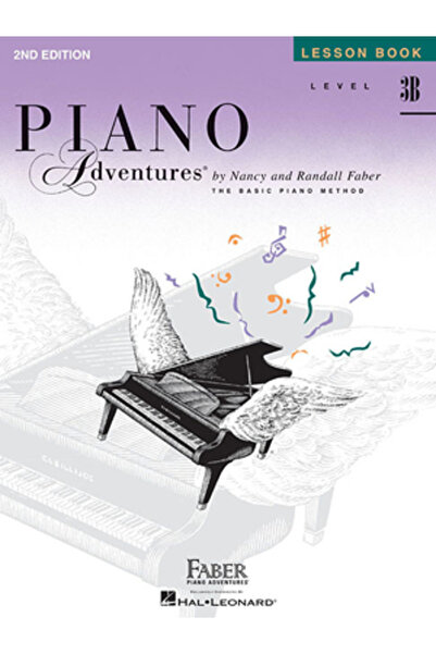 Faber Piano Adventures Aventuri la pian, Nivelul 3B, Caiet de lecții