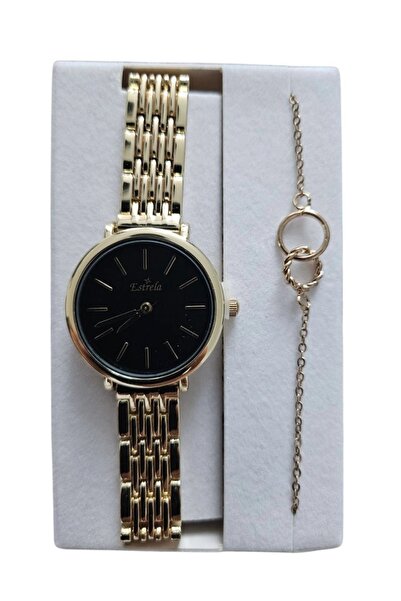 ESTRELLA Women’s Watch-Elegant,Gold,Stainless Steel